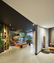 Sala de estar en el lobby