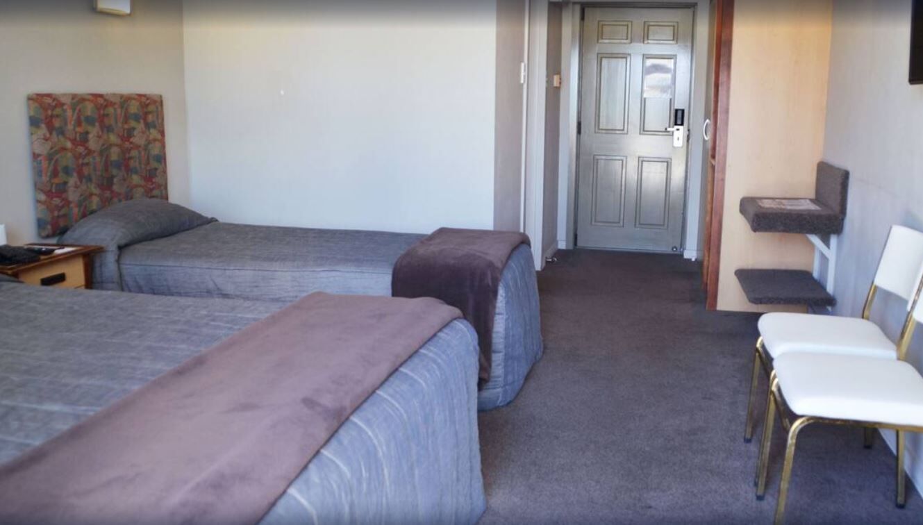 Blackout curtains, free cots/infant beds, free WiFi, bed sheets