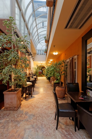 Sala de estar en el lobby