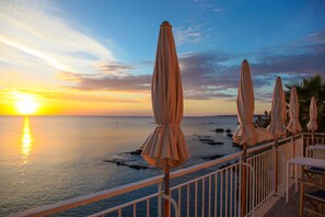 Panoramic Double or Twin Room, 1 Bedroom, Balcony, Sea View | Water view - Giuggiulena Villa (Syracuse)