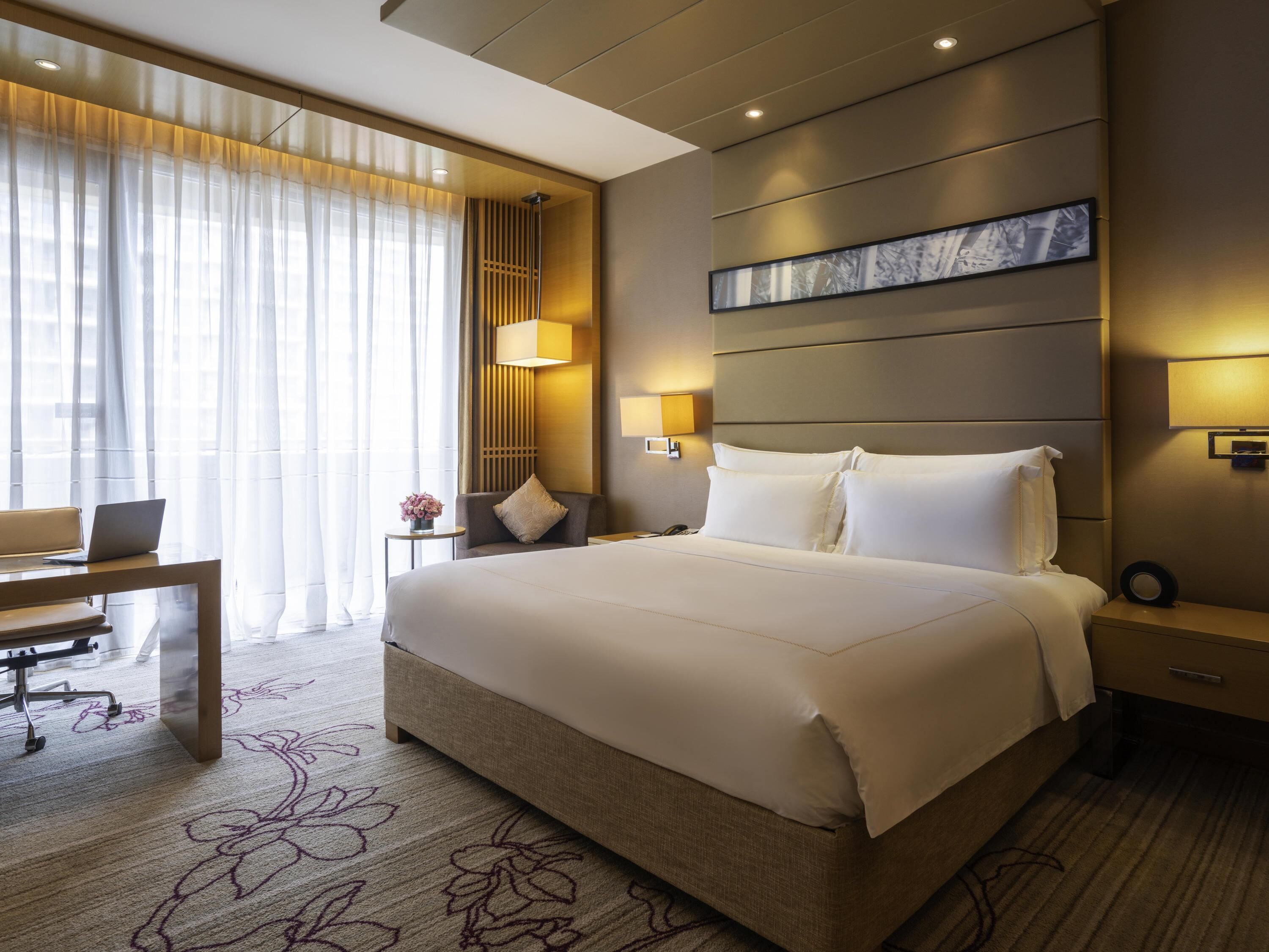 Superior Suite, 1 King Bed, Club Lounge Access | Down comforters, minibar, in-room safe, desk