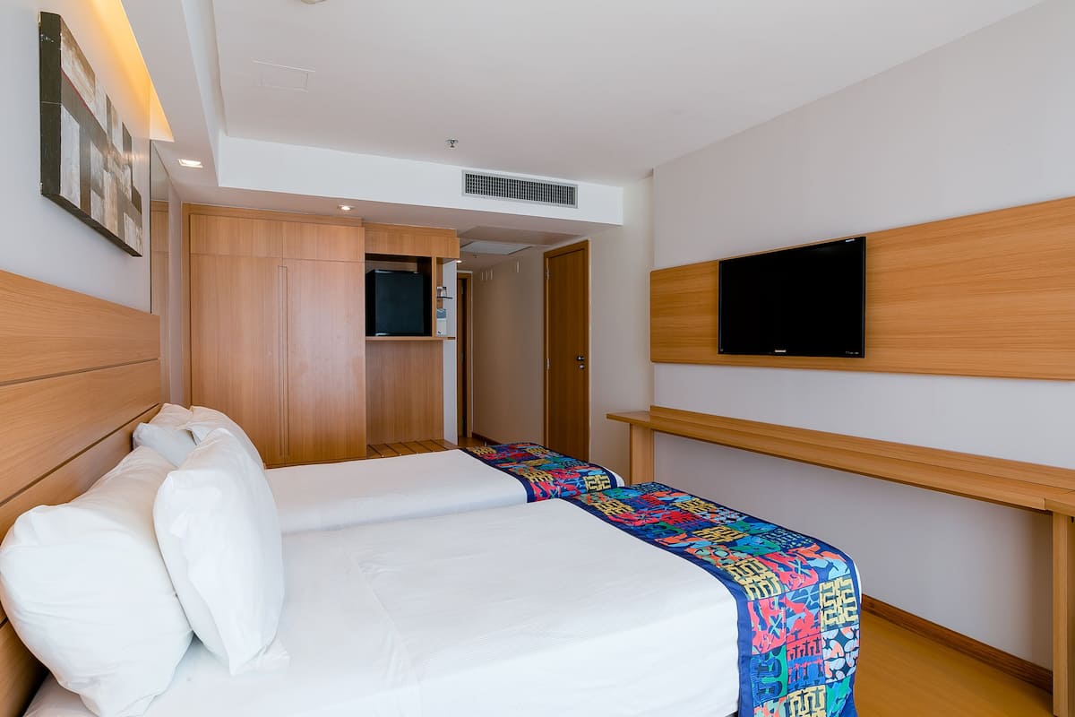 Minibar, in-room safe, desk, laptop workspace
