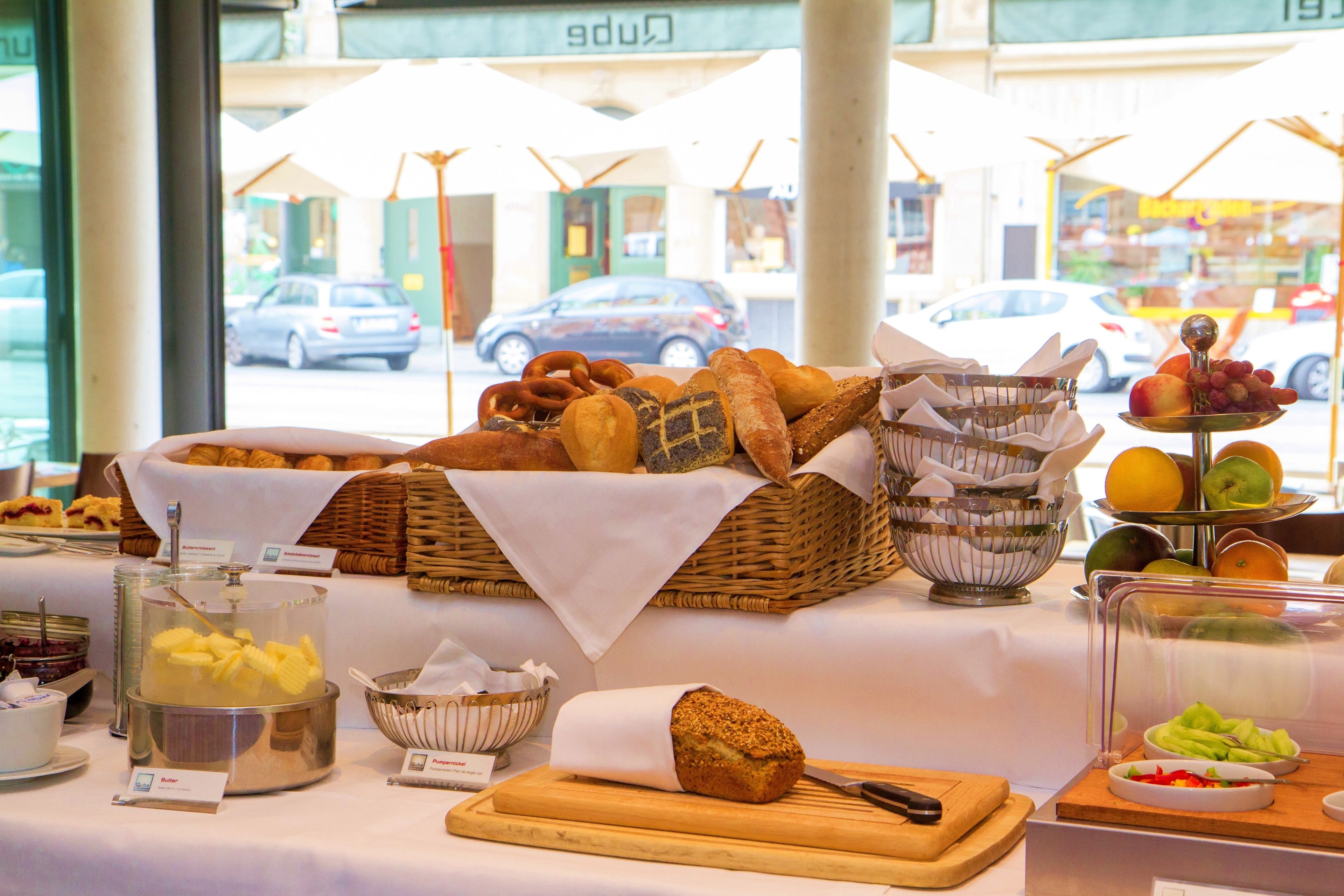 daily buffet breakfast (eur 21.90 per person)