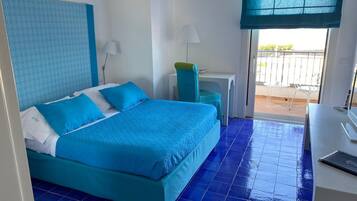 Juniorsvit - 1 sovrum - balkong - havsutsikt | Vardagsrum | LCD-tv och betalfilmer