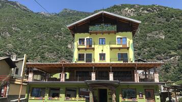 Fassade der Unterkunft