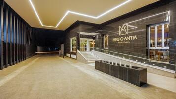 Voorkant van accommodatie