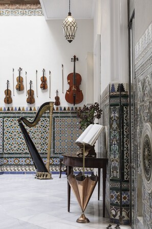 Sala de estar en el lobby