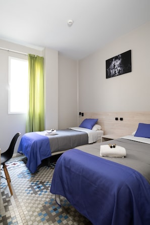 Twin Room, Shared Bathroom