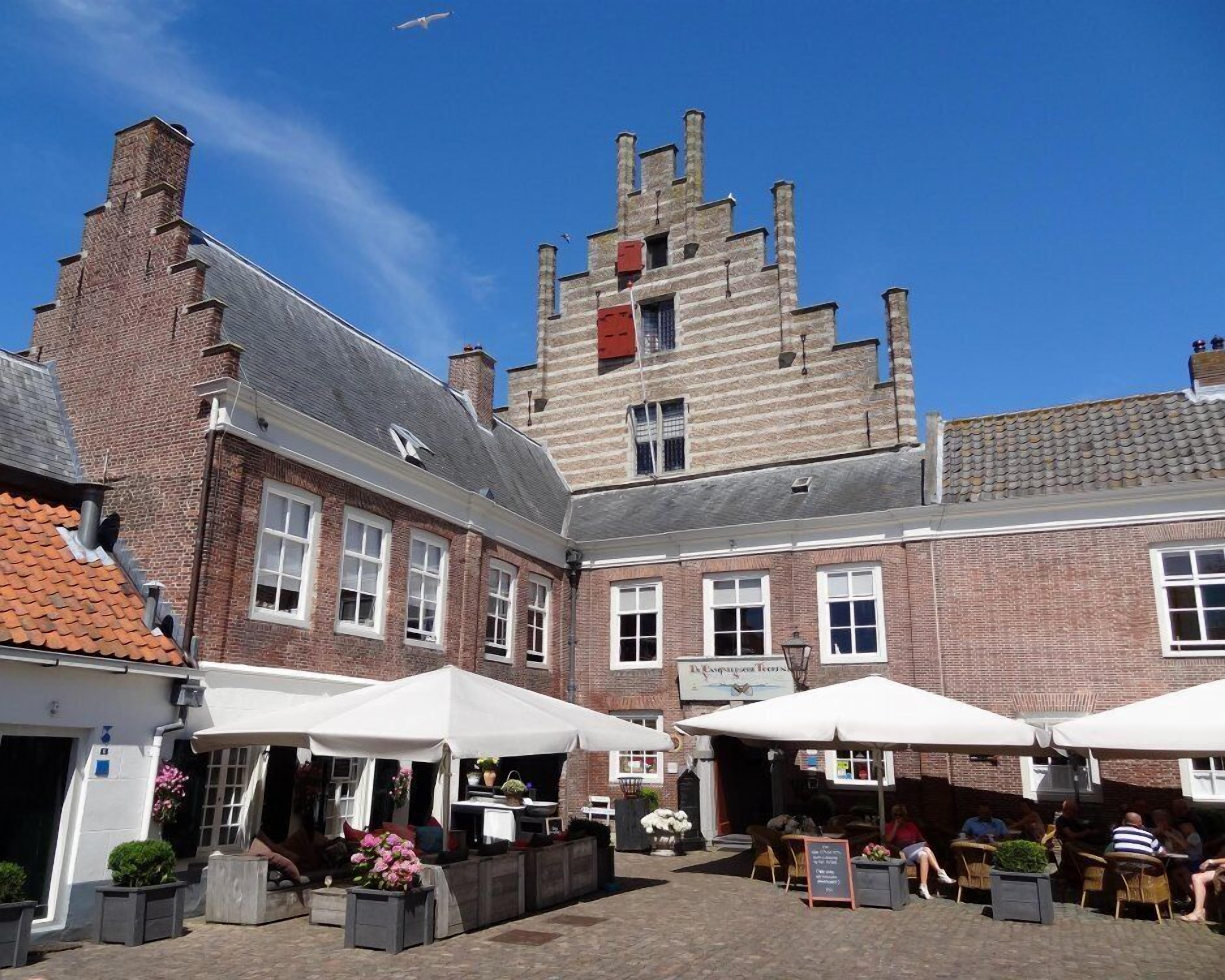 Voorkant van accommodatie