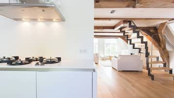 Penthouse familiar | Área de sala de estar | Televisión
