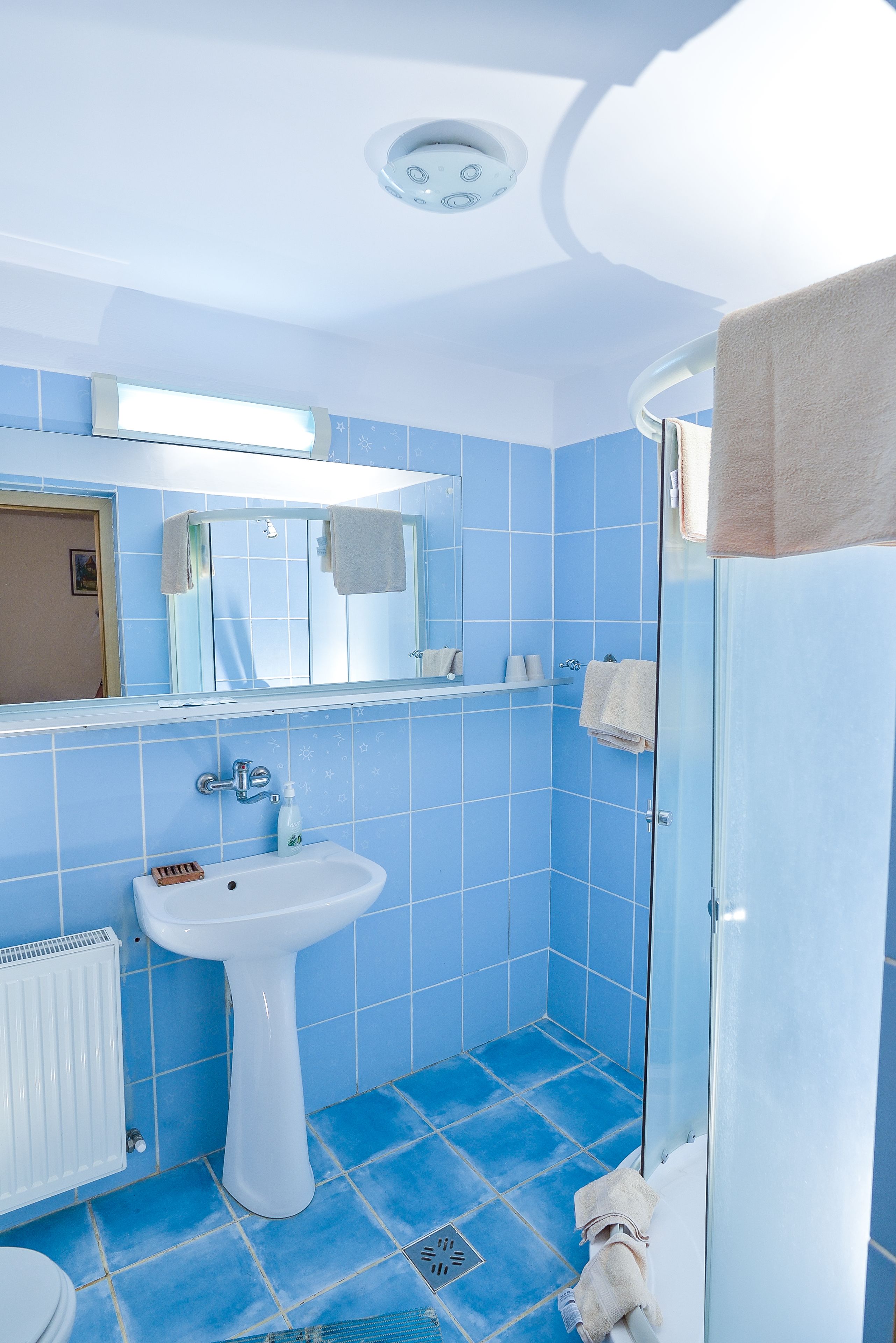 Double Room | Bathroom | Shower, towels