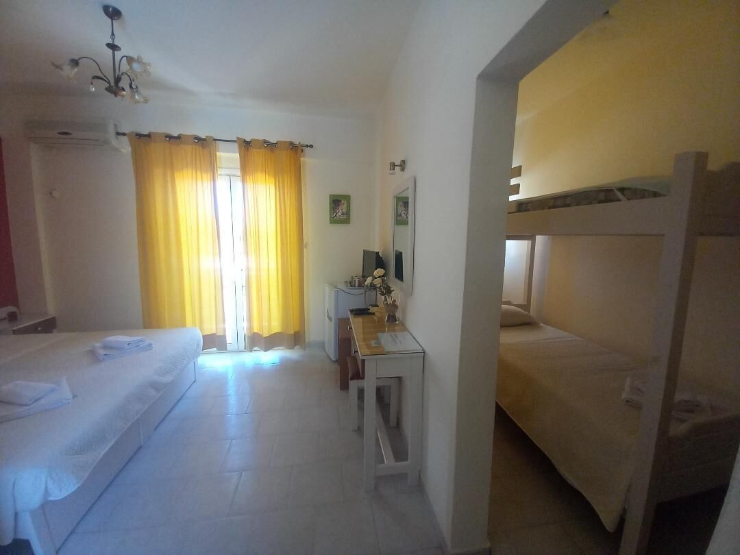 Family Room, Sea View | Egyptian cotton sheets, in-room safe, soundproofing, iron/ironing board