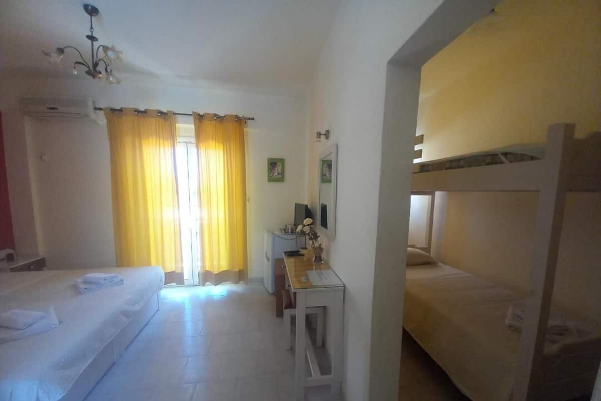 Family Room, Sea View | Egyptian cotton sheets, in-room safe, soundproofing, iron/ironing board