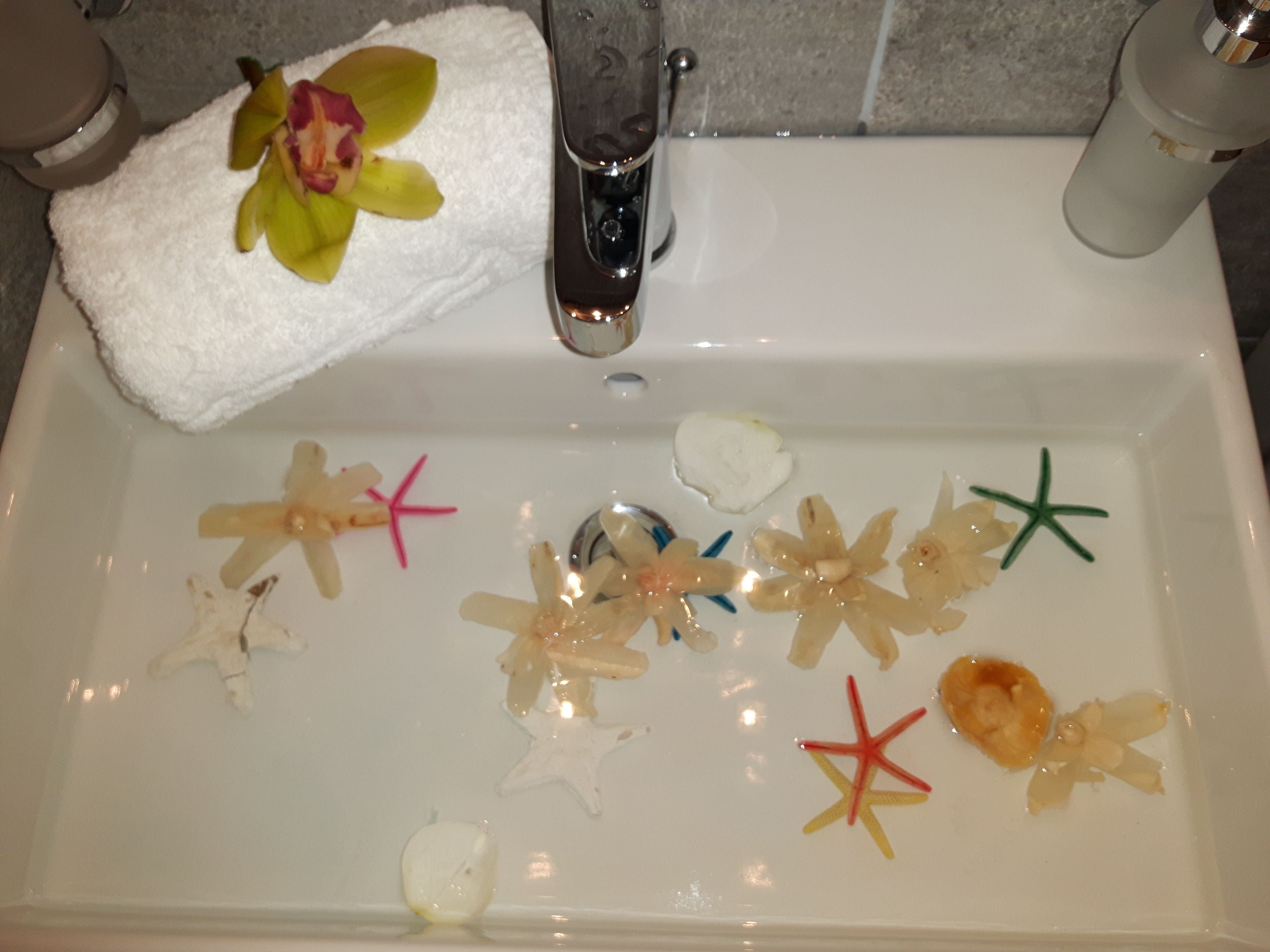 panoramic room, sea view | bathroom | shower, free toiletries, hair dryer, towels