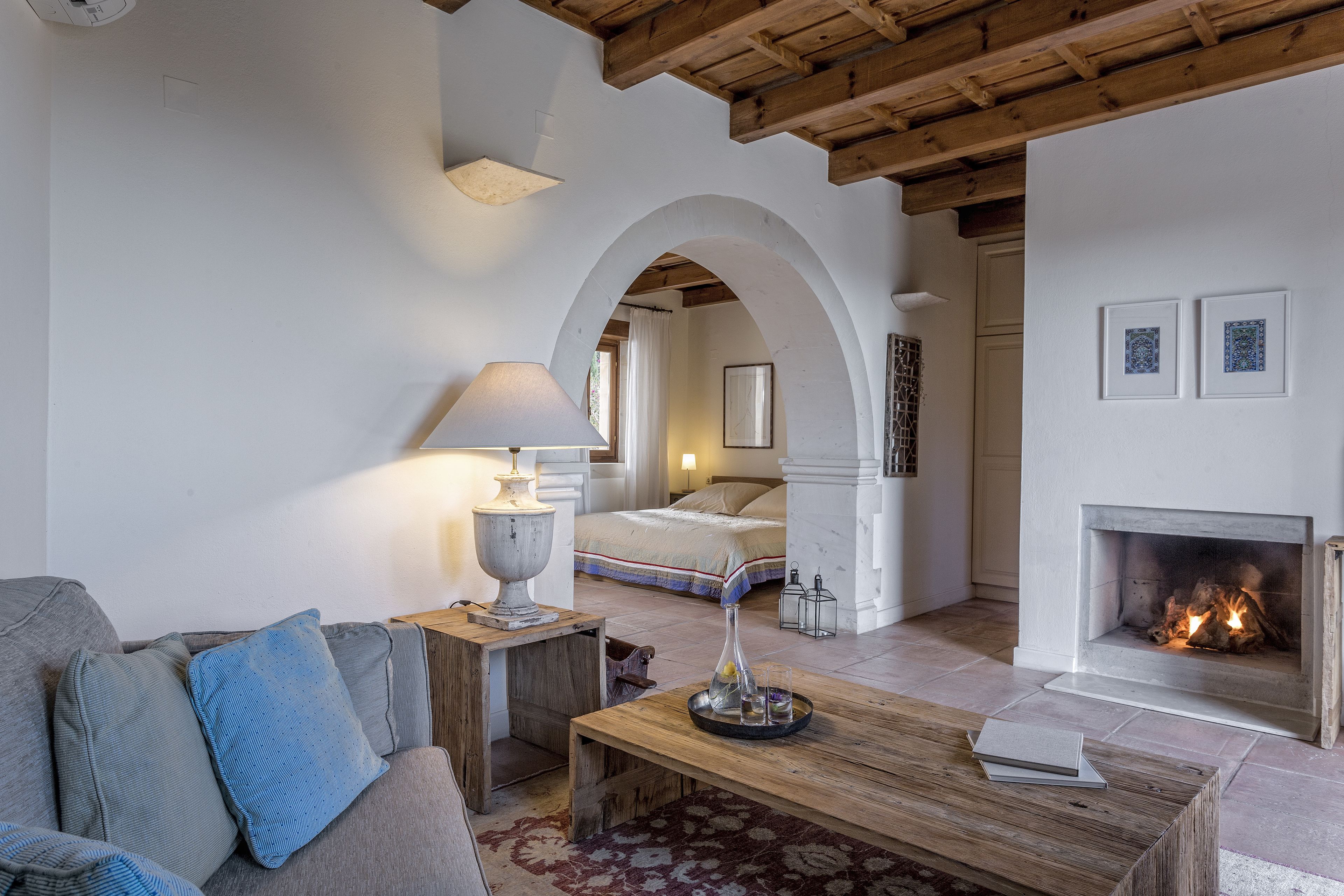 exclusive suite terrace with sea view - swim spa mini pool - pergola (aquarius) | 1 bedroom, pillow-top beds, minibar, in-room safe