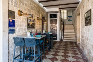 Breakfast, lunch, dinner served; Mediterranean cuisine, ocean views 