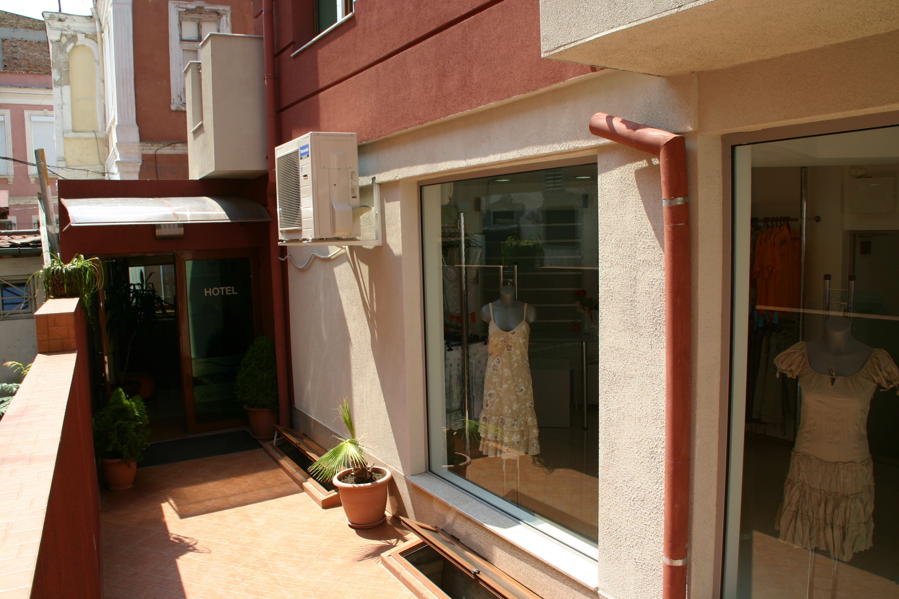 Fassade der Unterkunft