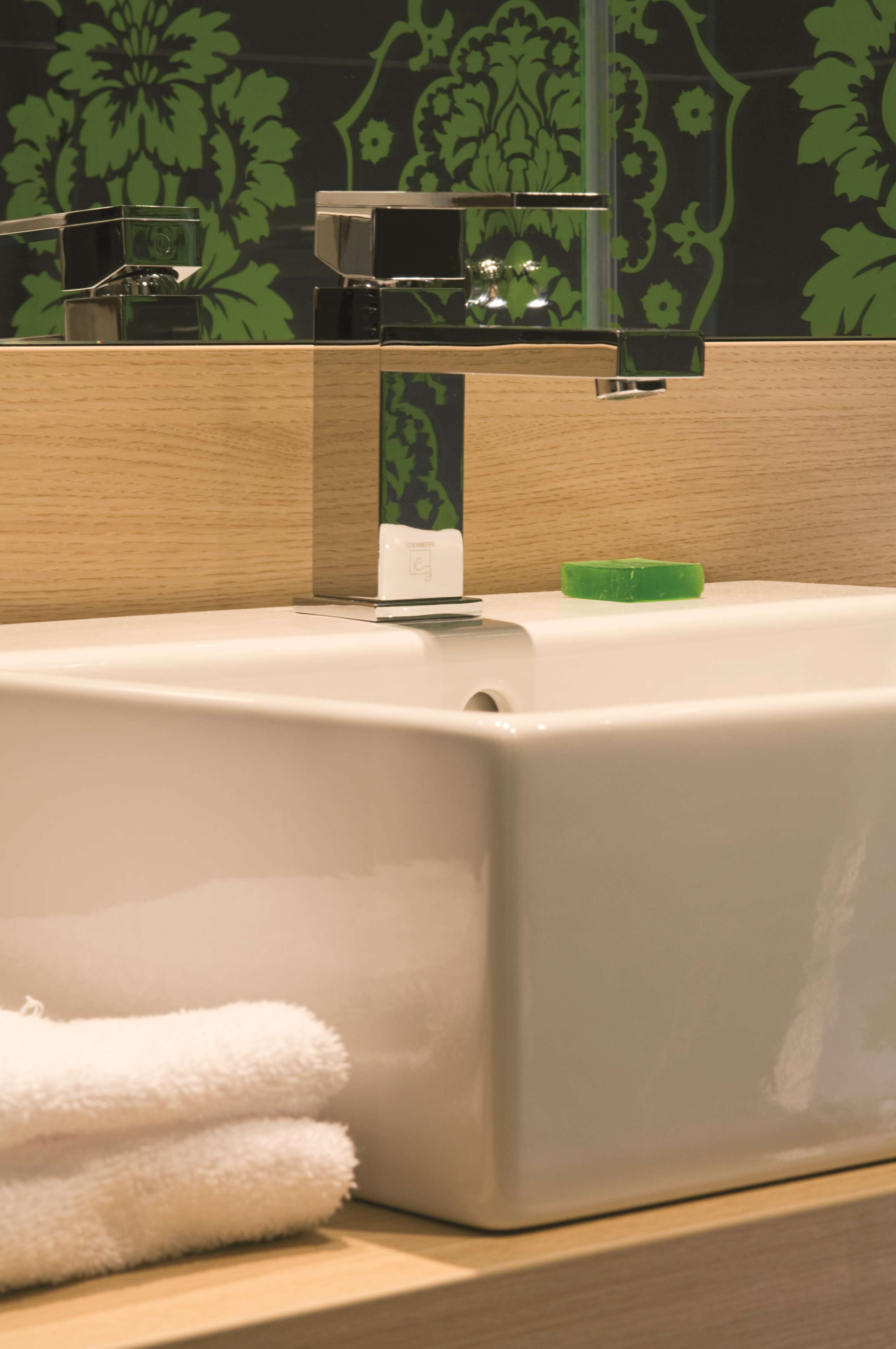 shower, eco-friendly toiletries, hair dryer, towels