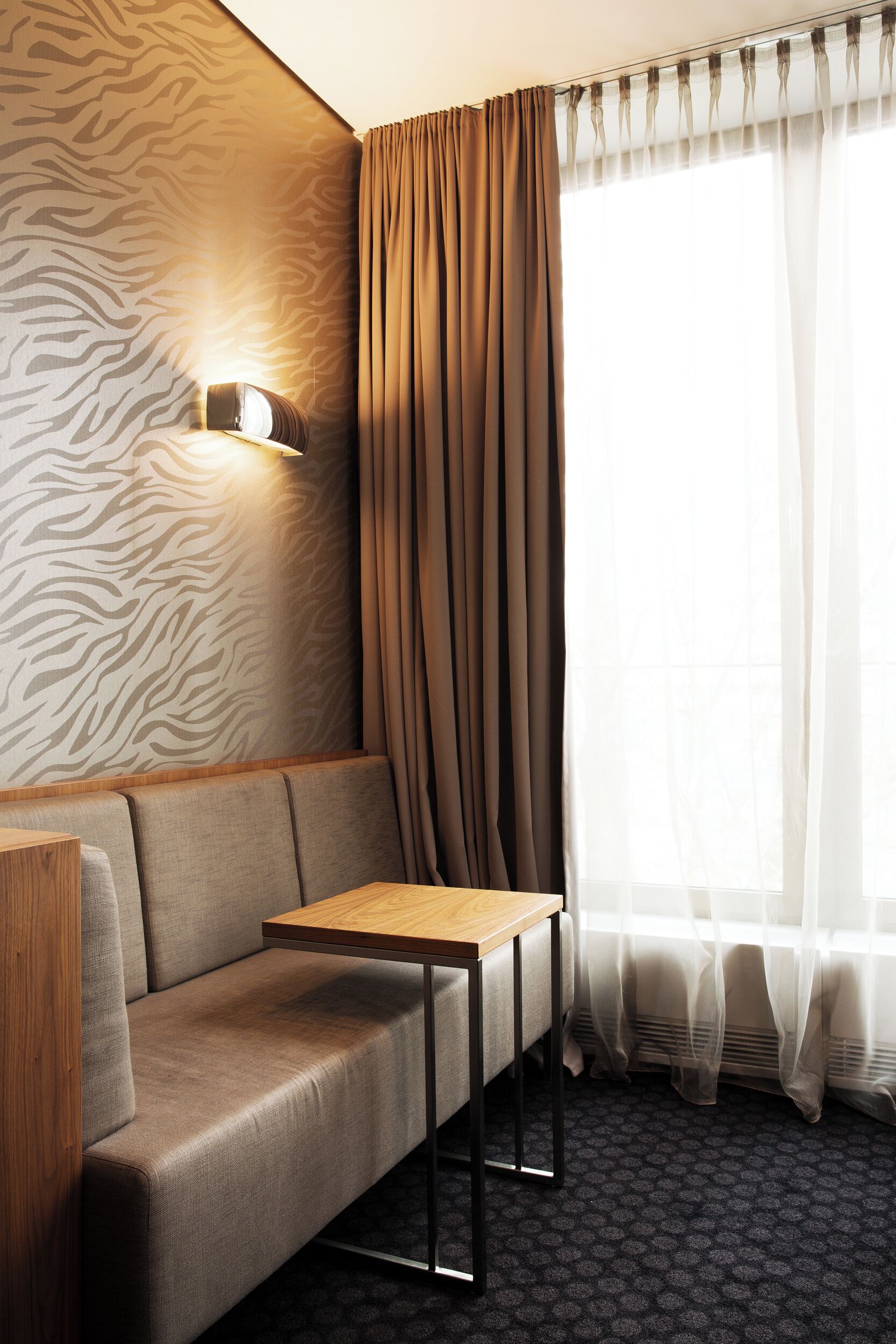 deluxe room | premium bedding, minibar, in-room safe, desk