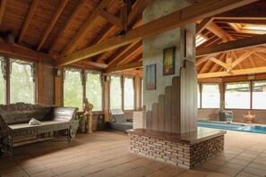 Sauna, hot tub, steam room, Turkish bath - Etxegana Hotel & Spa (Zeanuri)