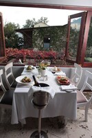 地方菜，花园景观