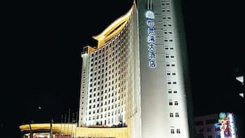 Front of property – evening/night