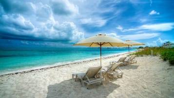 Vue sur la plage/l’océan