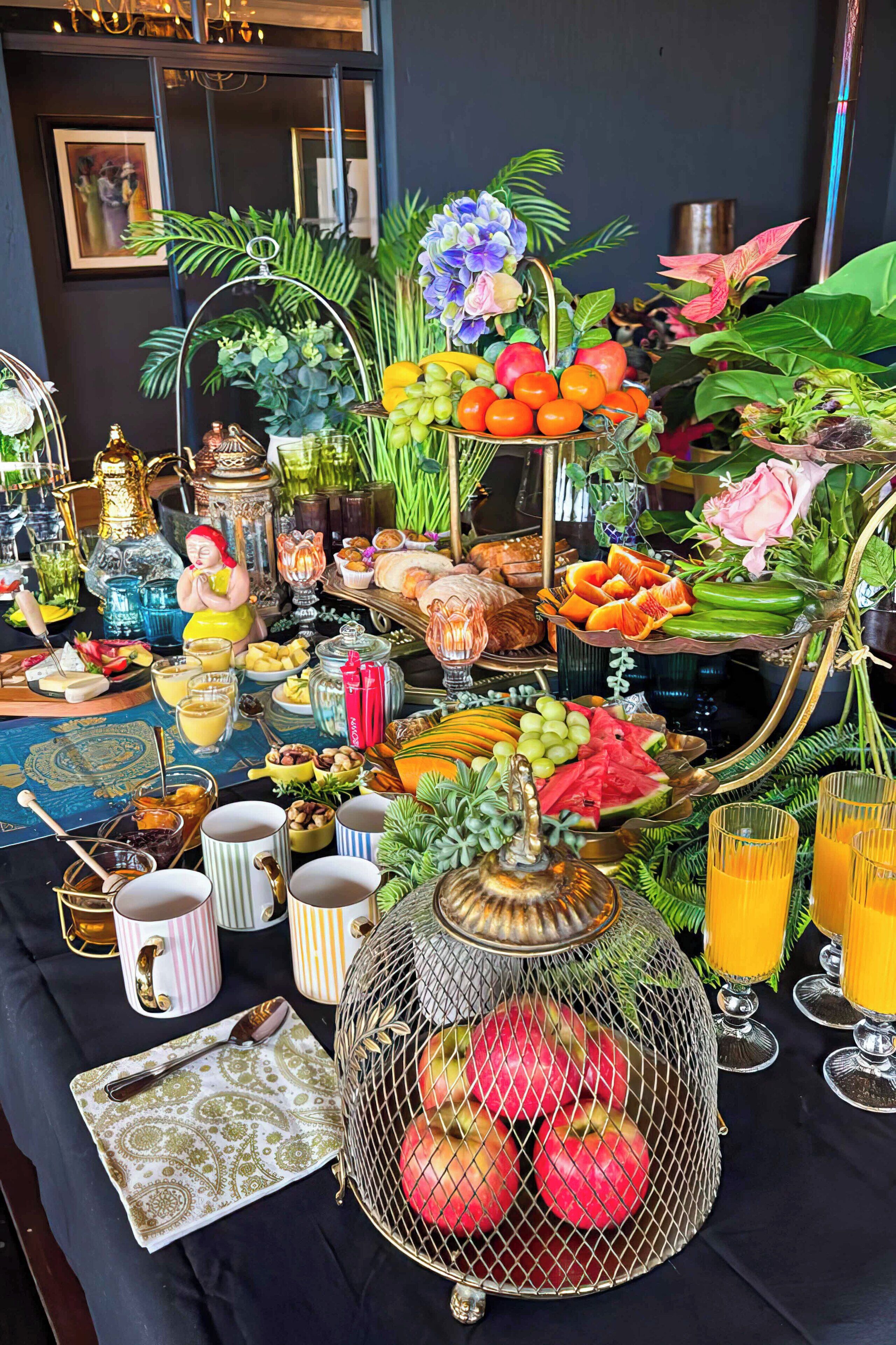 Tägliches inbegriffenes nach Wunsch zubereitetes Frühstück