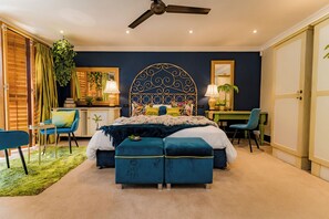 Luxury Double Room, 1 Bedroom, Pool Access, Garden View | 1 bedroom, premium bedding, minibar, in-room safe