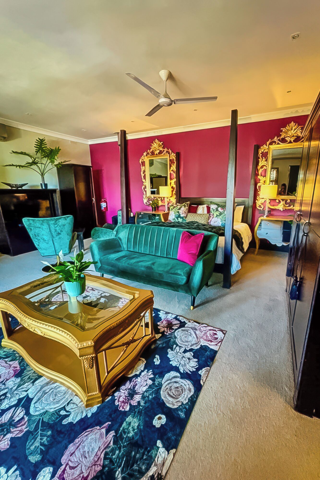 Luxury Suite, Fireplace, Partial Sea View | 1 bedroom, premium bedding, minibar, in-room safe