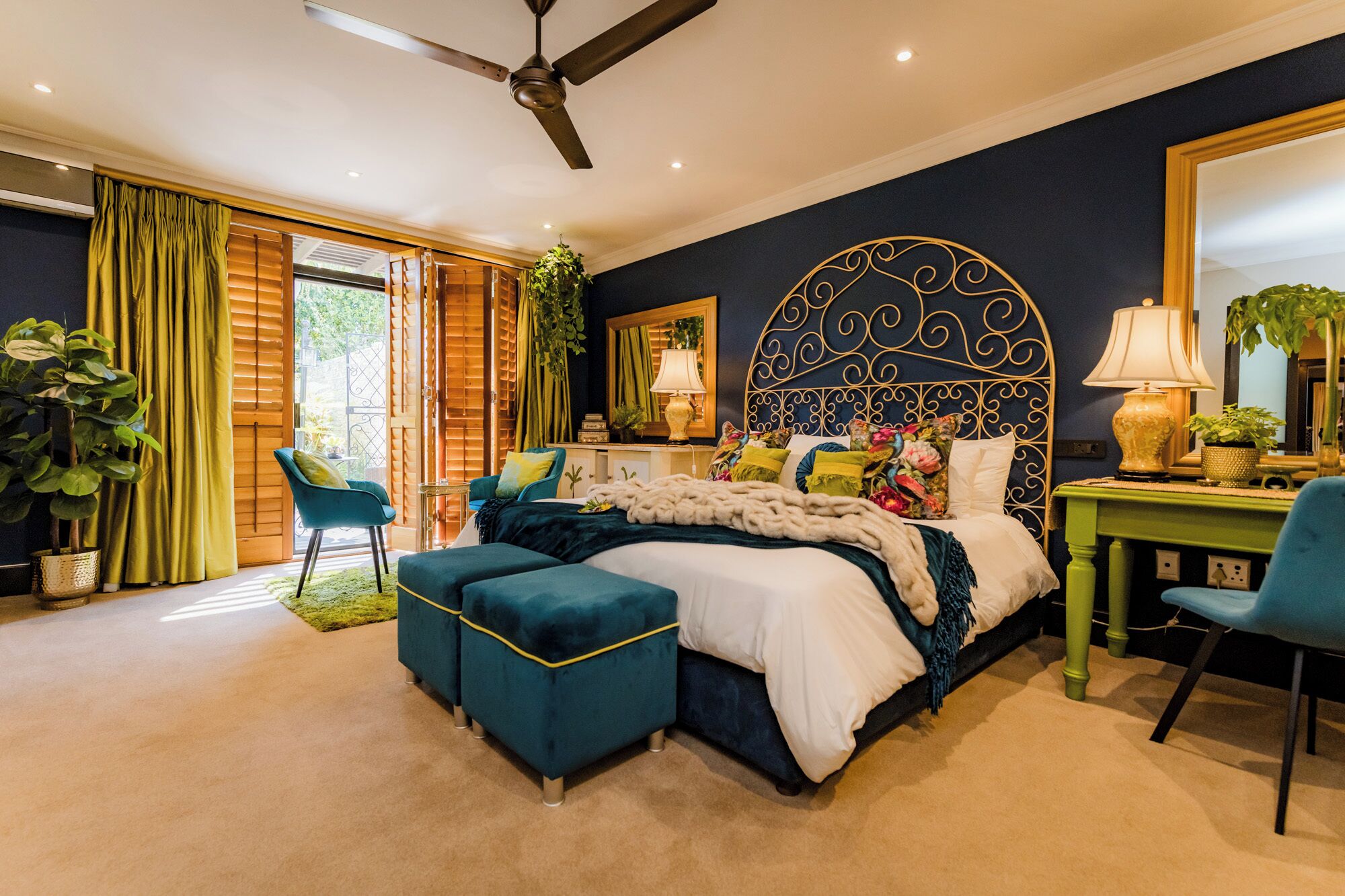 Luxury Double Room, 1 Bedroom, Pool Access, Garden View | 1 bedroom, premium bedding, minibar, in-room safe