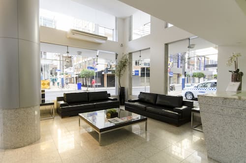 Sala de estar en el lobby