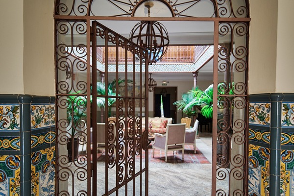 Interior entrance
