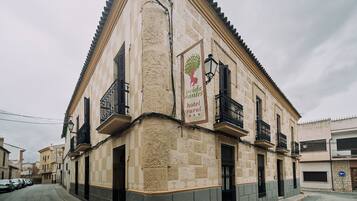 Fachada de la propiedad