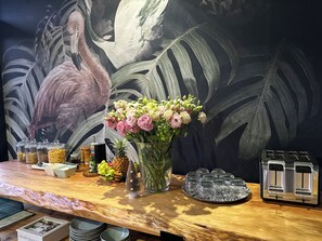 Daily full breakfast for a fee