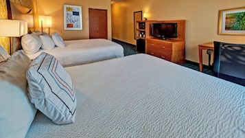 In-room safe, desk, iron/ironing board, free cribs/infant beds