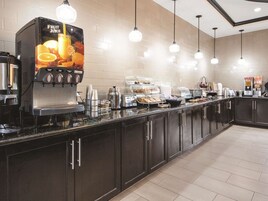 Free daily on-the-go breakfast