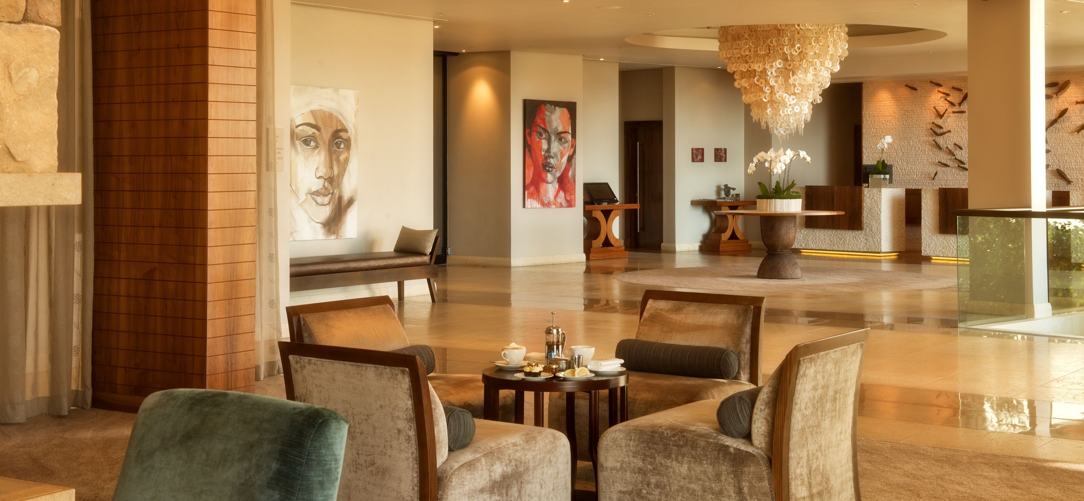 Sitzecke in der Lobby