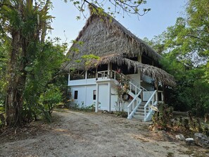 Fassade der Unterkunft