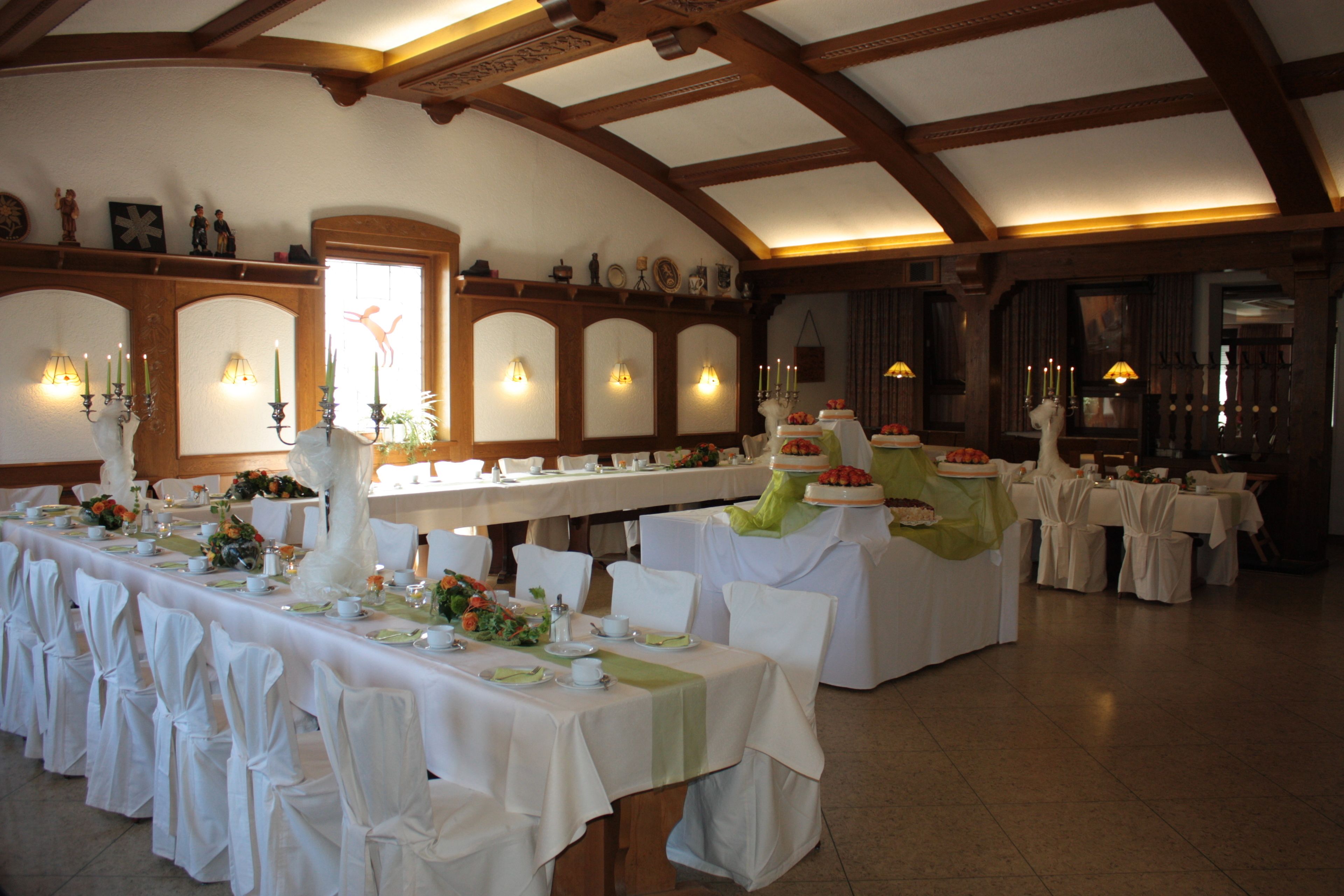 Indoor wedding