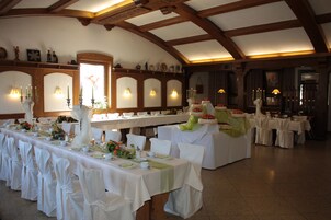Indoor wedding