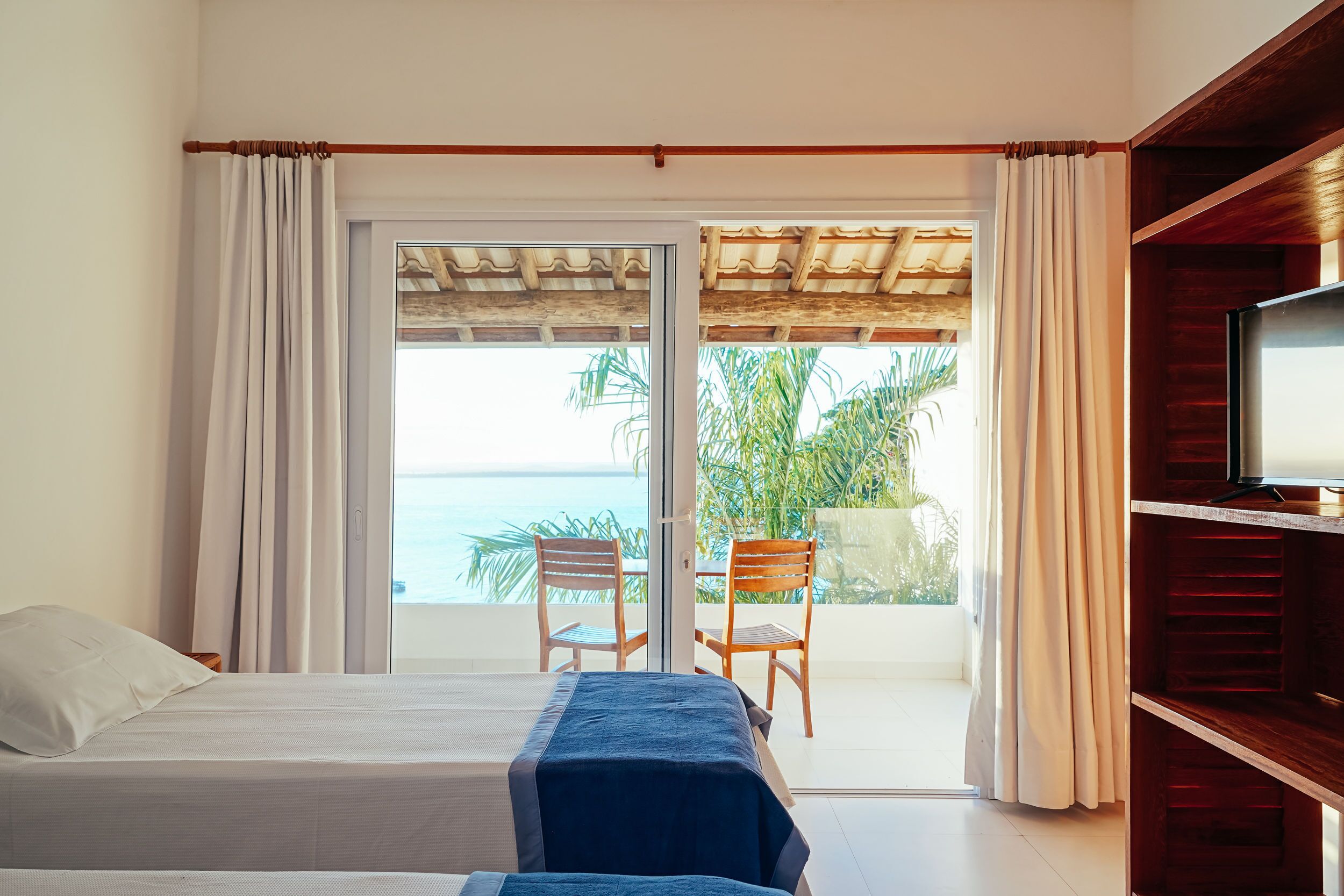 Suite Panoramica Varanda Vista Mar e Por do Sol | Minibar, WiFi, bed sheets