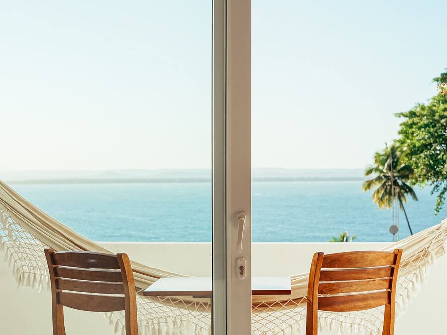 Suite Panoramica Varanda Vista Mar e Por do Sol | Beach/ocean view