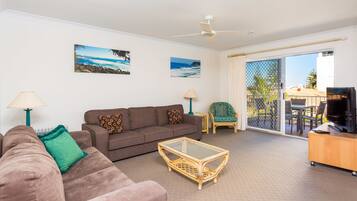 Apartment, 2 Bedrooms | Living area | TV, DVD player