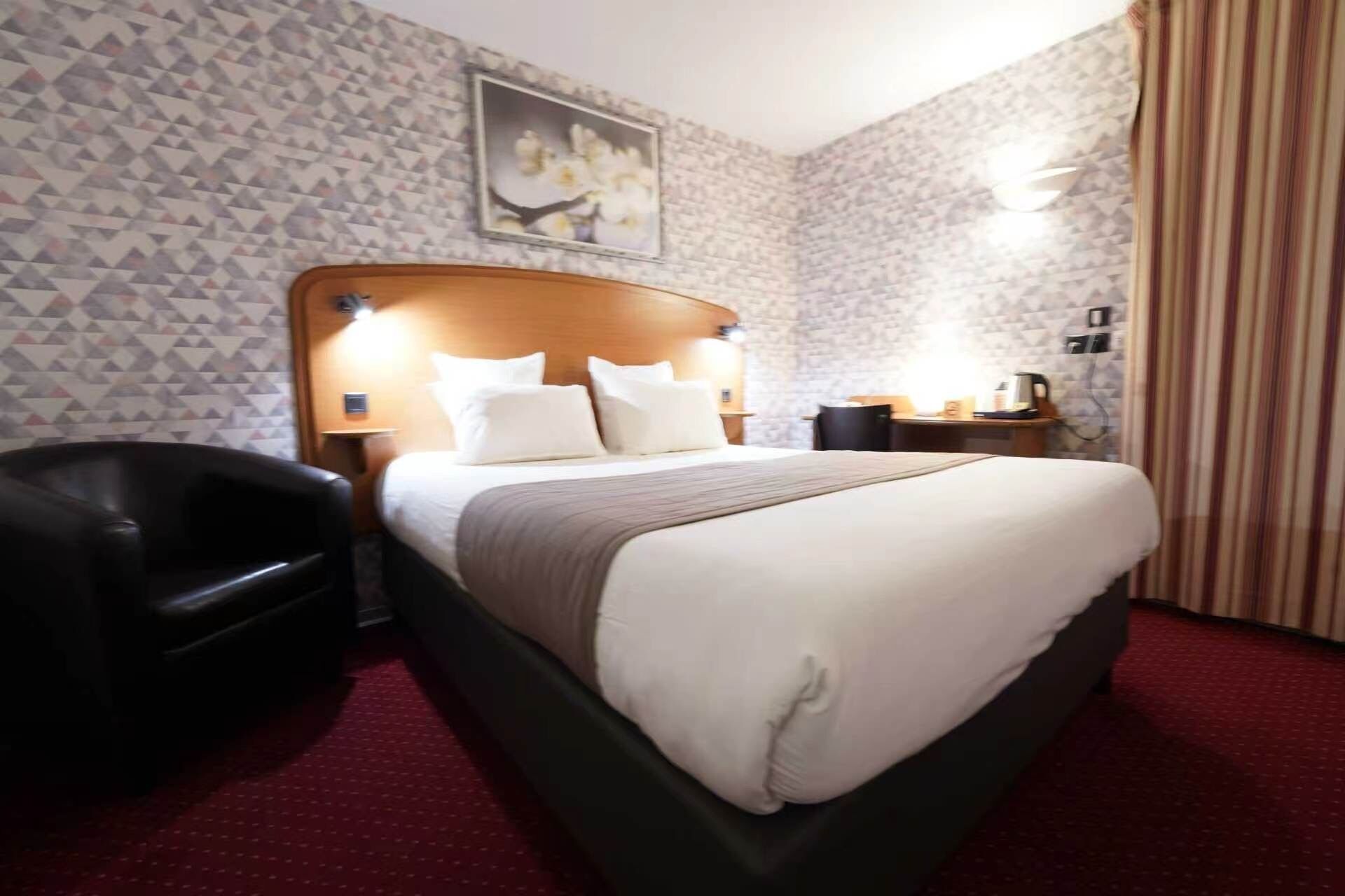 Habitación doble | Sábanas de algodón egipcio y ropa de cama de alta calidad 