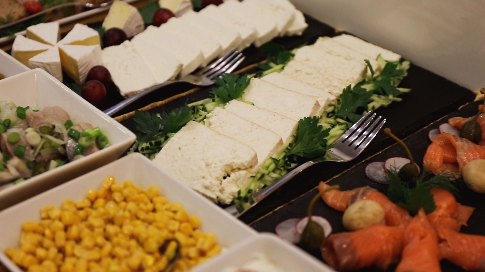 Breakfast buffet