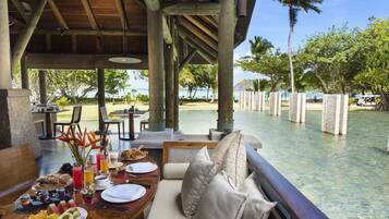 Petit déjeuner continental servi tous les jours en supplément