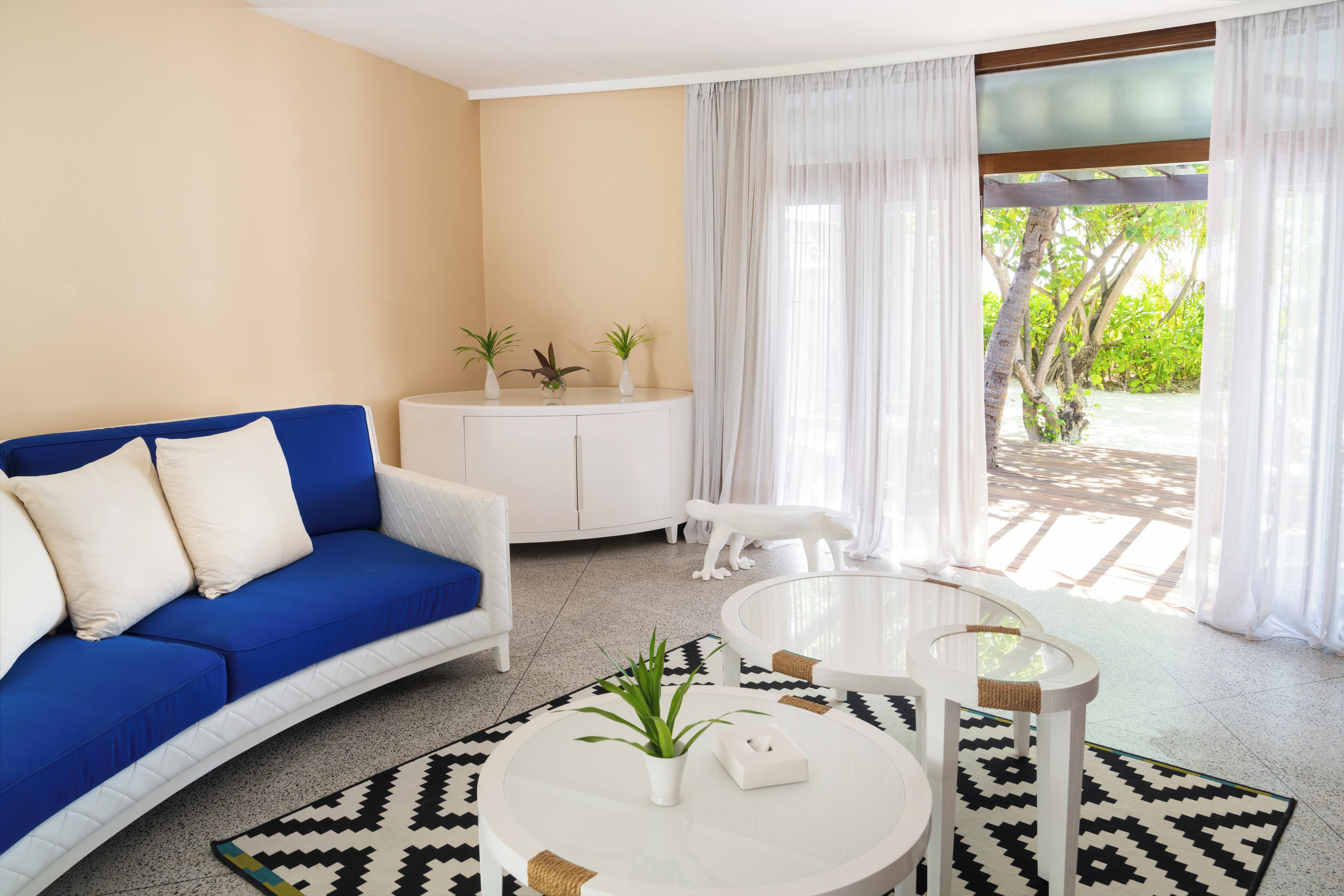 villa, 2 bedrooms | living area | lcd tv