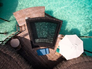 Villa (Water) | Minibar, in-room safe, desk, blackout drapes