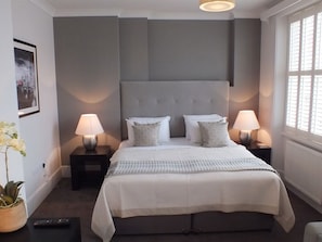 Superior vierpersoonskamer, en-suite badkamer